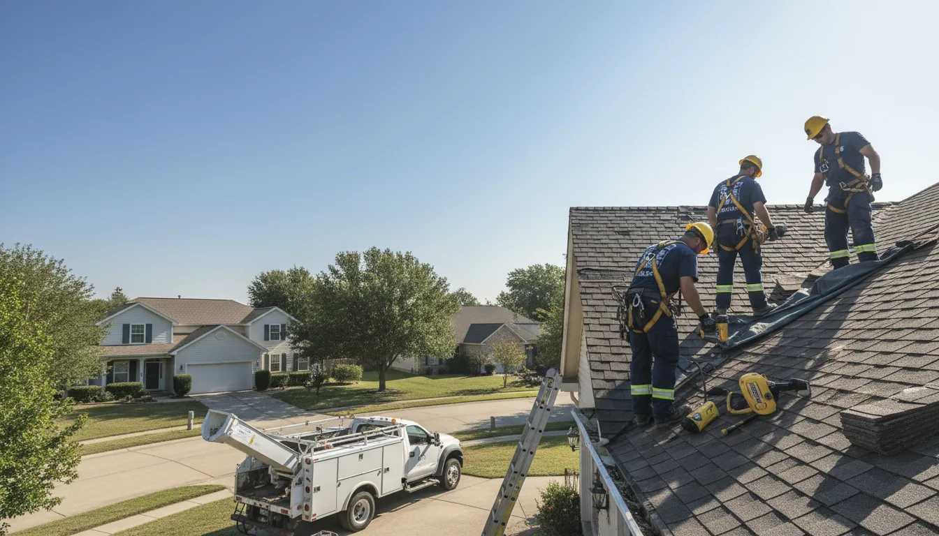 Emergency Roof Repair in Aubrey, TX near me